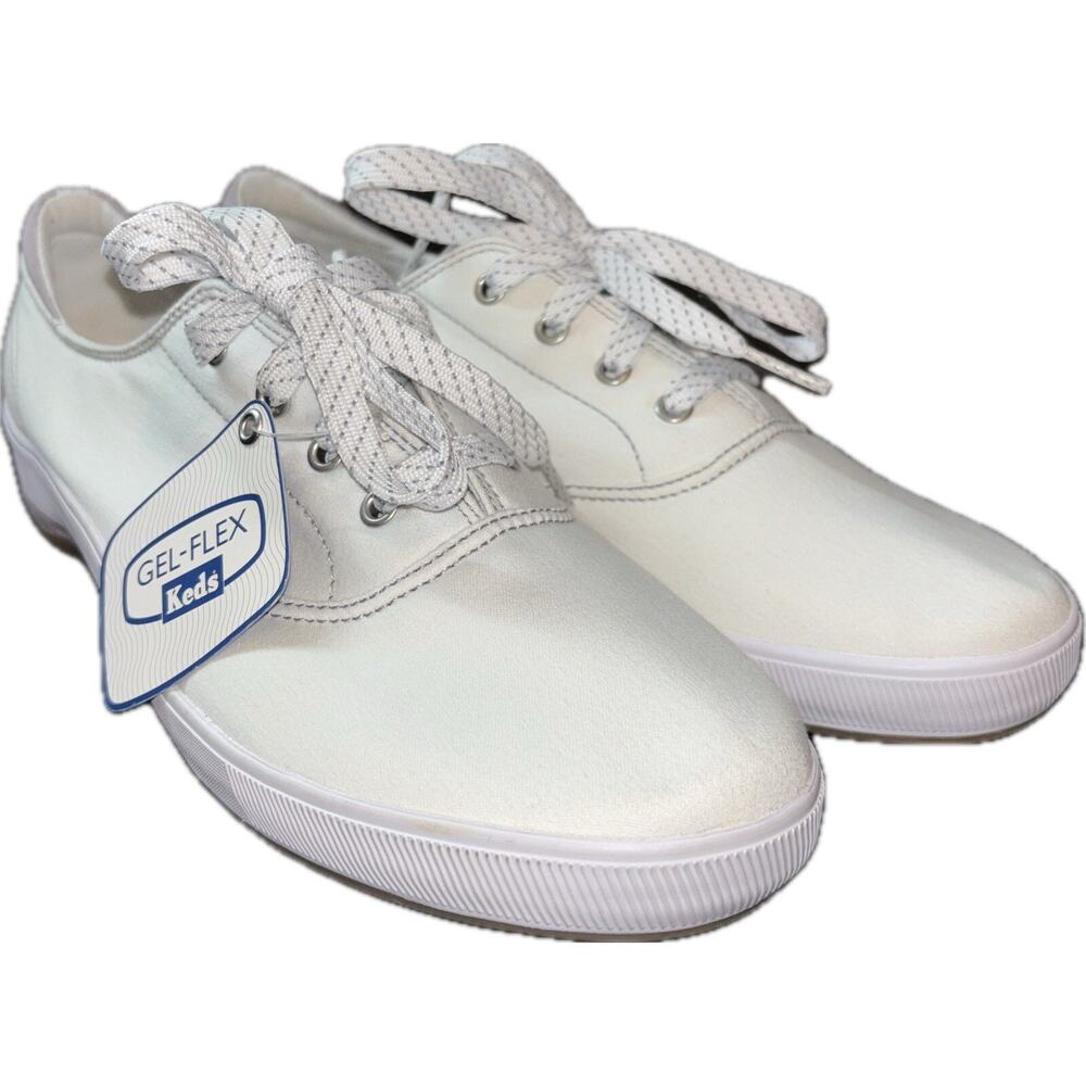 Keds Woman’s Casual Sneakers White Design Size 10